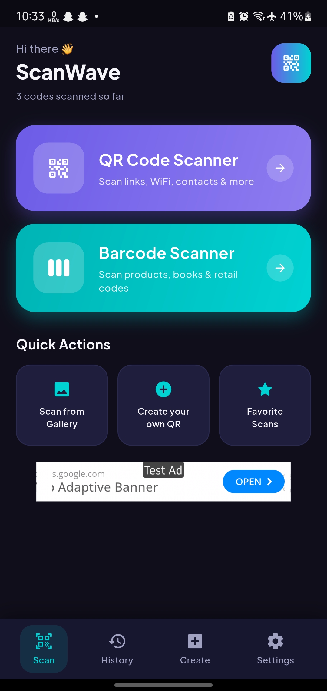 ScanWave Scanner Interface